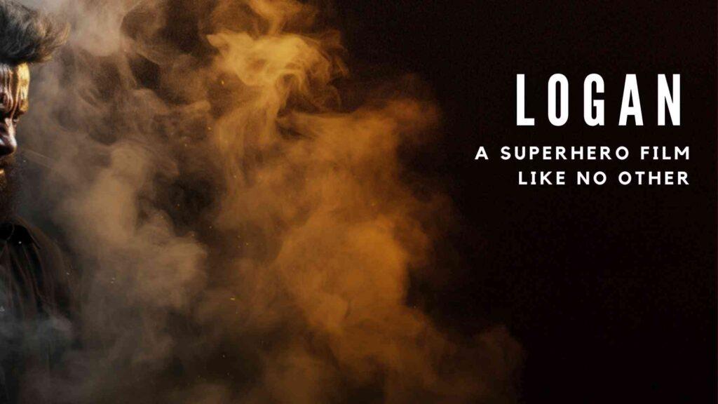 Logan fan art Hugh Jackman dark smoke