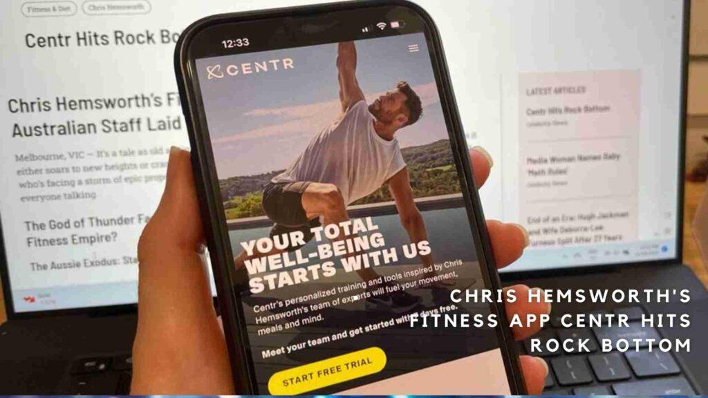 Fitness App Centr Crash